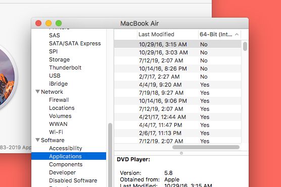 Macos Install Data Incompatible App List 10.12